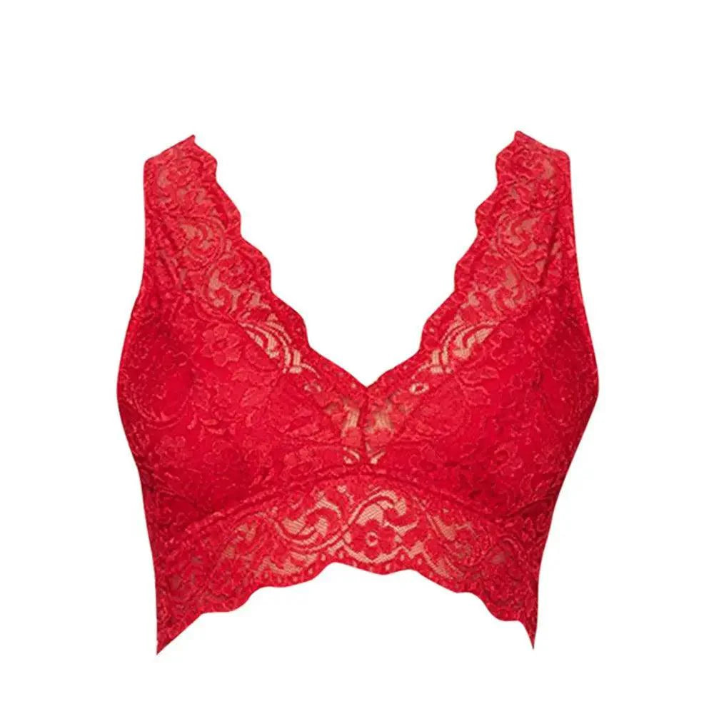 Wynona - Lace Crop Bralette Top for Women