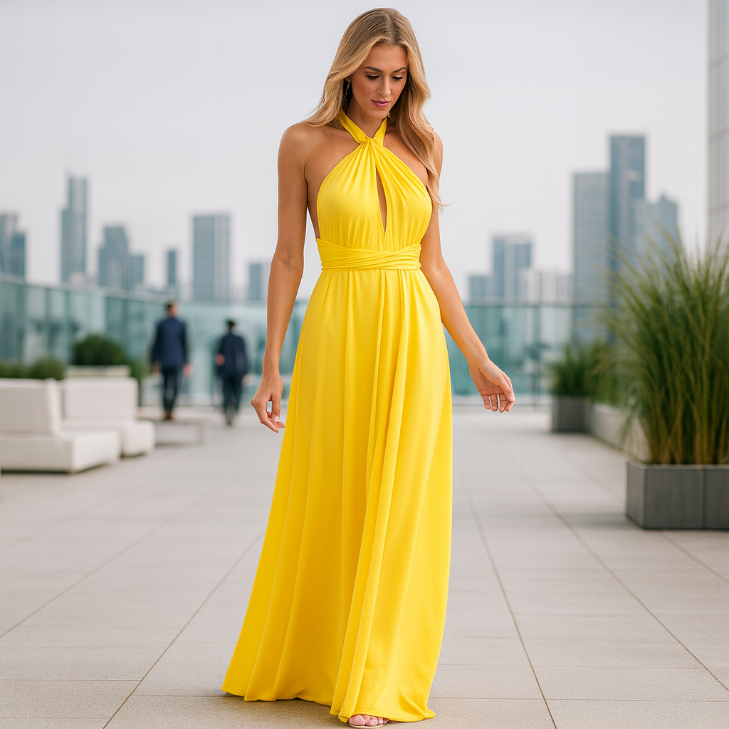 Long Club Maxi Dress - Evening Sexy Gown