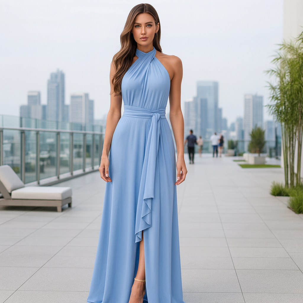 Long Club Maxi Dress - Evening Sexy Gown