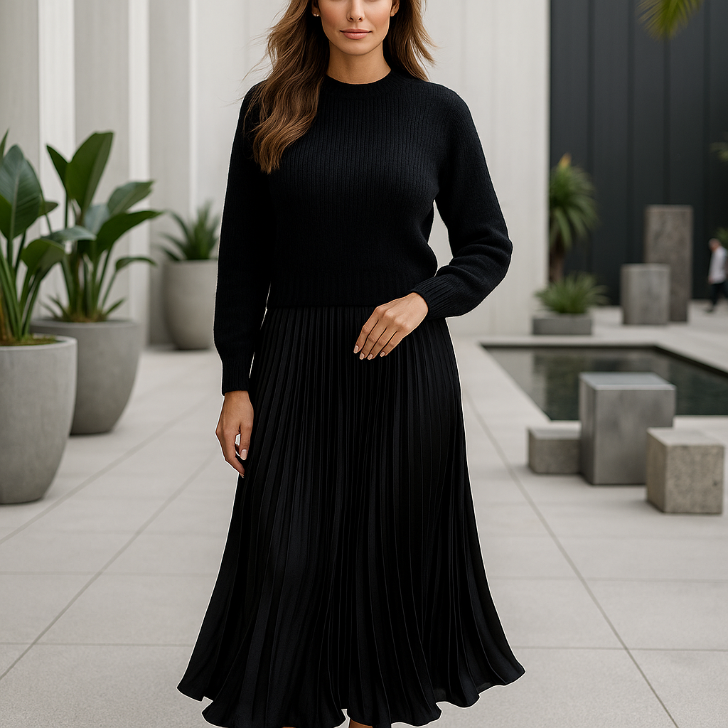 Elegant Evening Dress - Cardigan - Two-in-One - Multifunctional