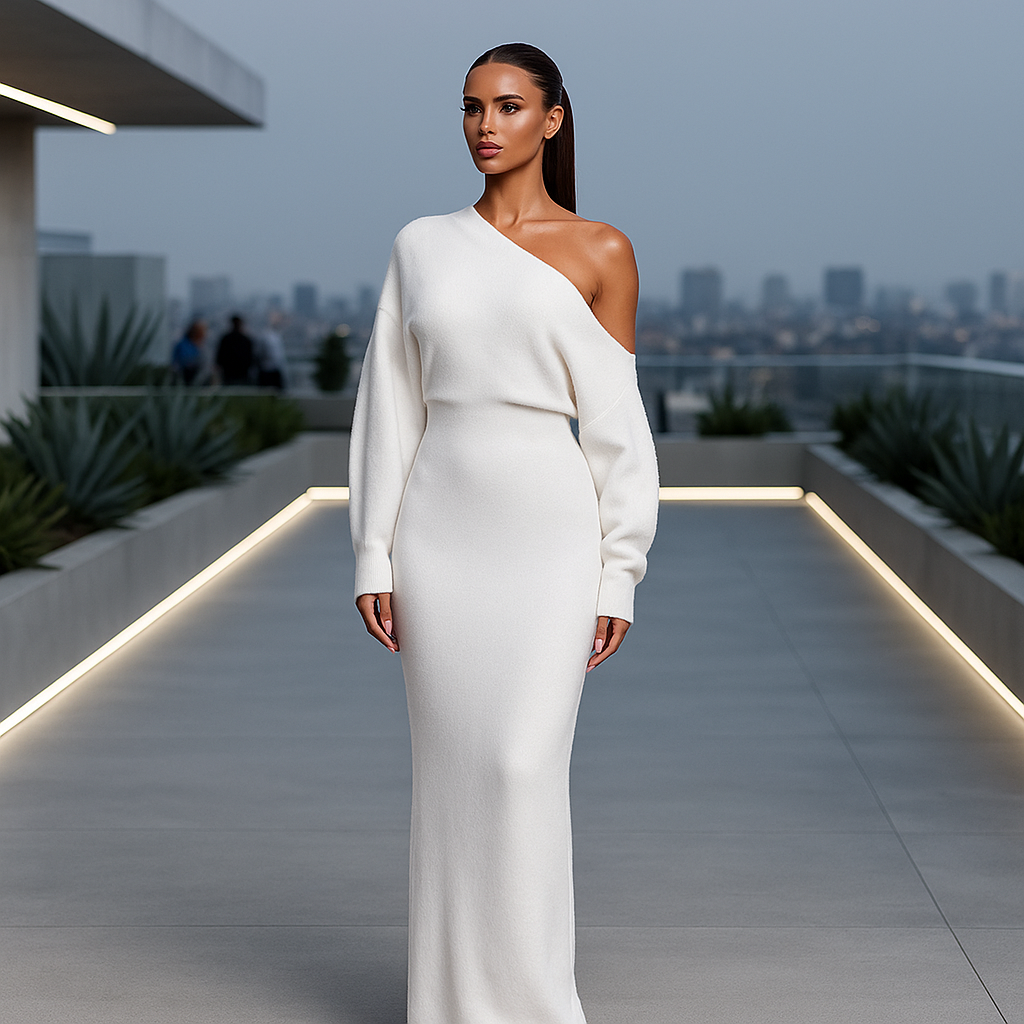 Luxoria Elegant Evening Dress - Luxurious Design