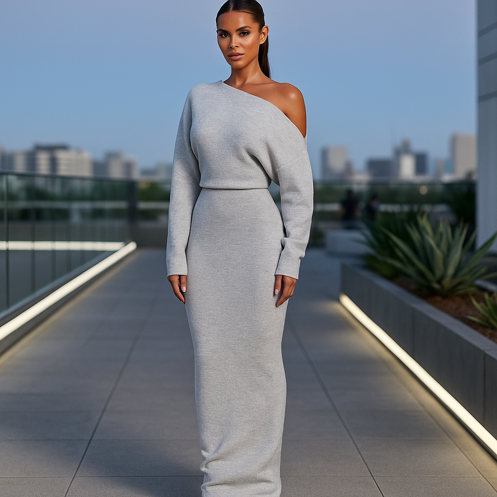 Luxoria Elegant Evening Dress - Luxurious Design