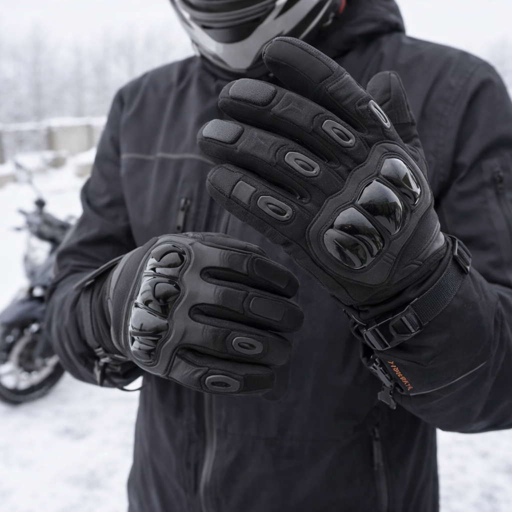 Thermo Grip - Waterproof Insulated Motorcycle Winter Gloves