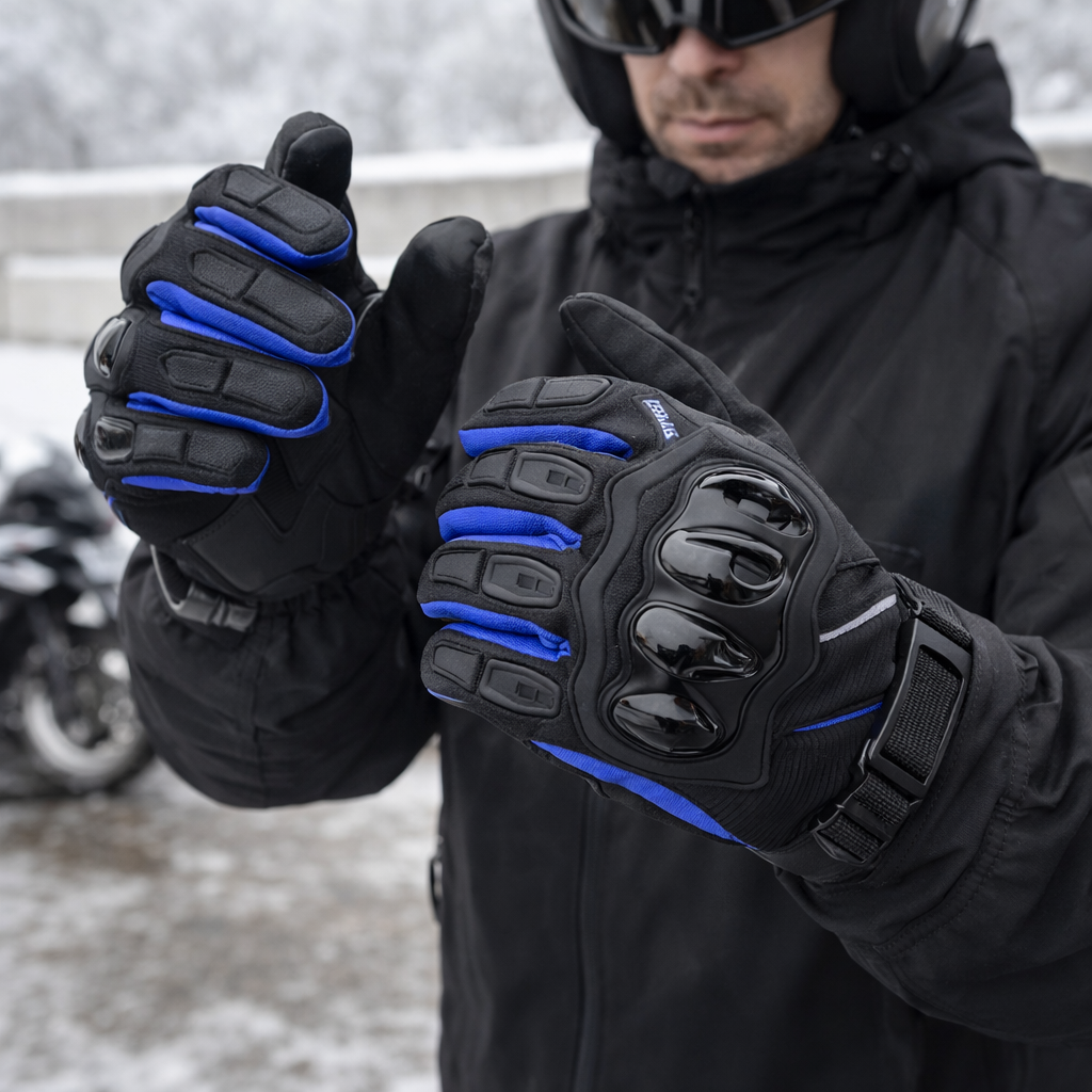 Thermo Grip - Waterproof Insulated Motorcycle Winter Gloves