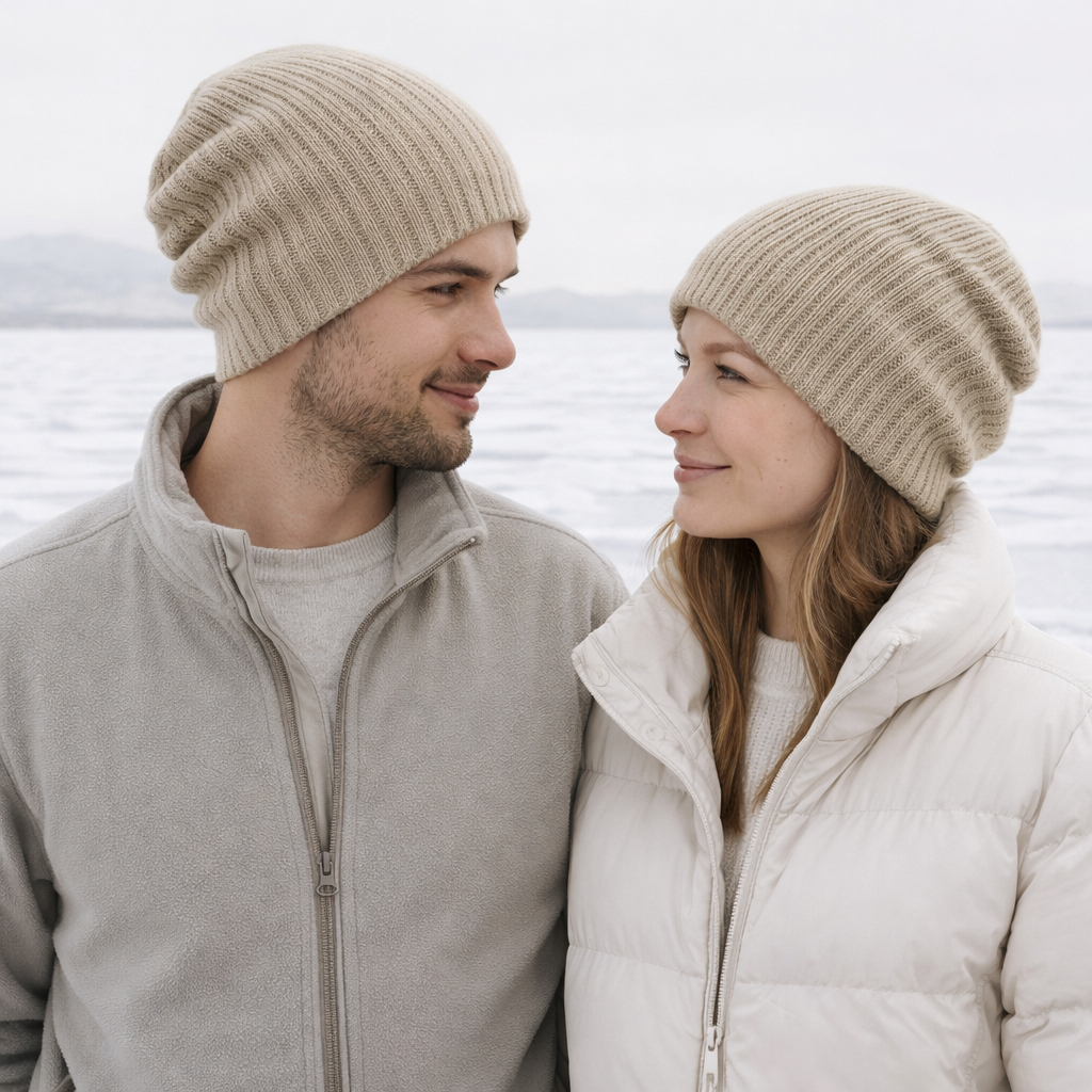 Unisex Lightweight Knit Baclava Beanie Winter Hat