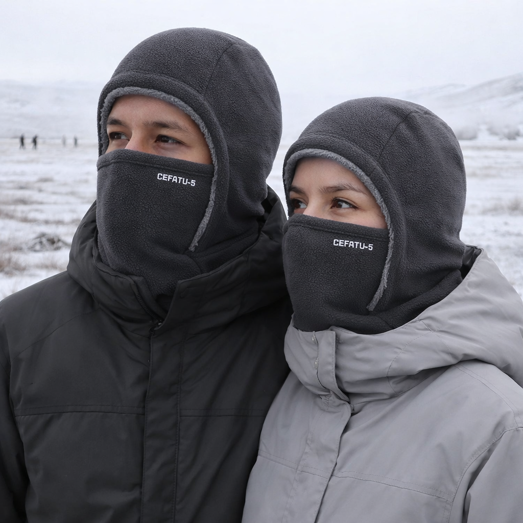Unisex Thermal Fleece Balaclava Windproof Ski Mask