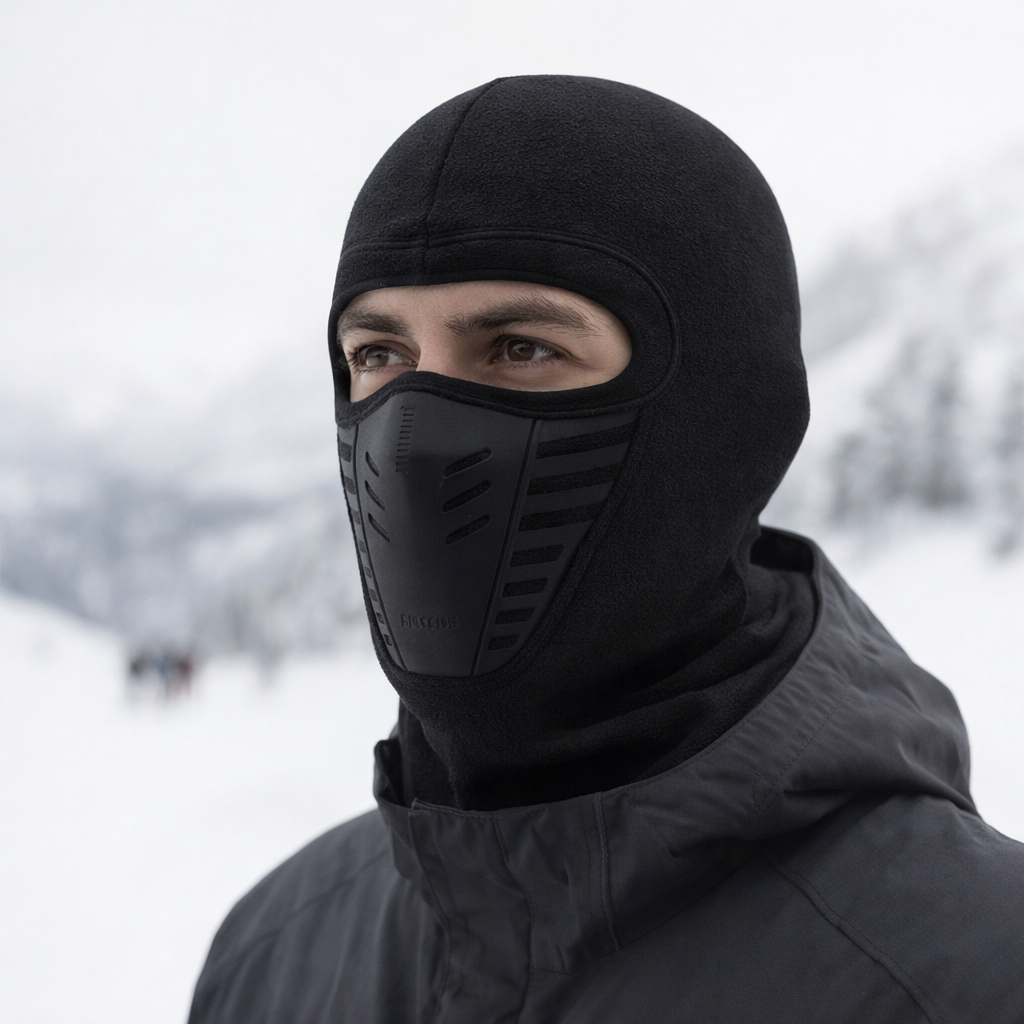 Unisex Thermal Full-Face Balaclava for Windproof Winter Sports