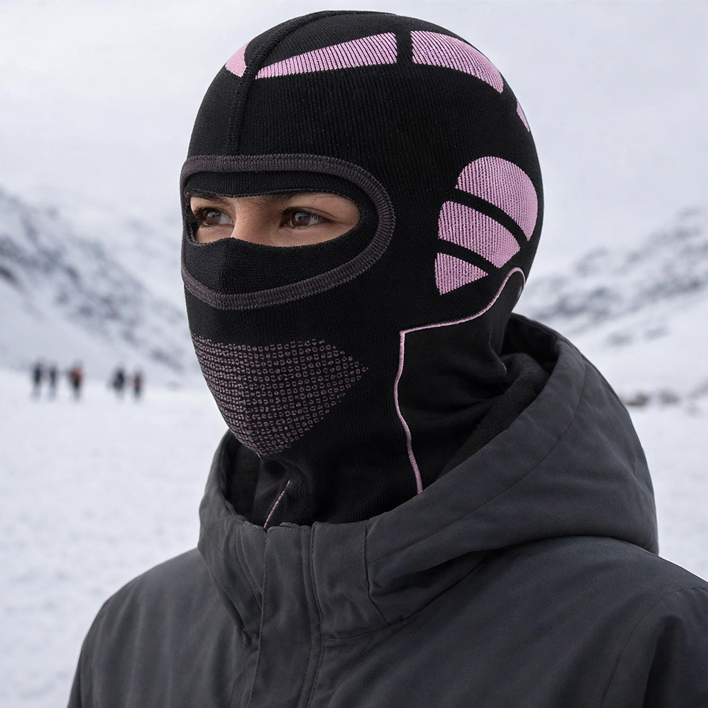 Unisex Thermal Full-Face Balaclava for Windproof Winter Sports