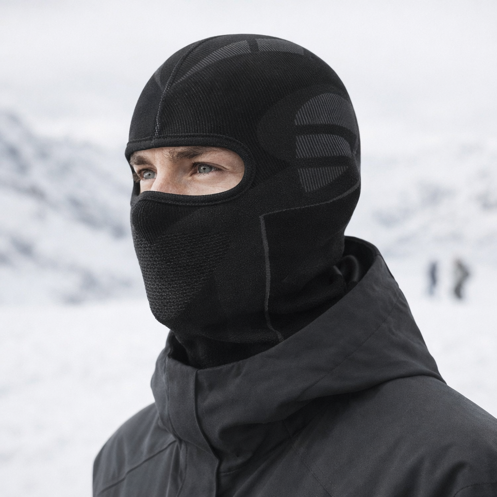 Unisex Thermal Full-Face Balaclava for Windproof Winter Sports