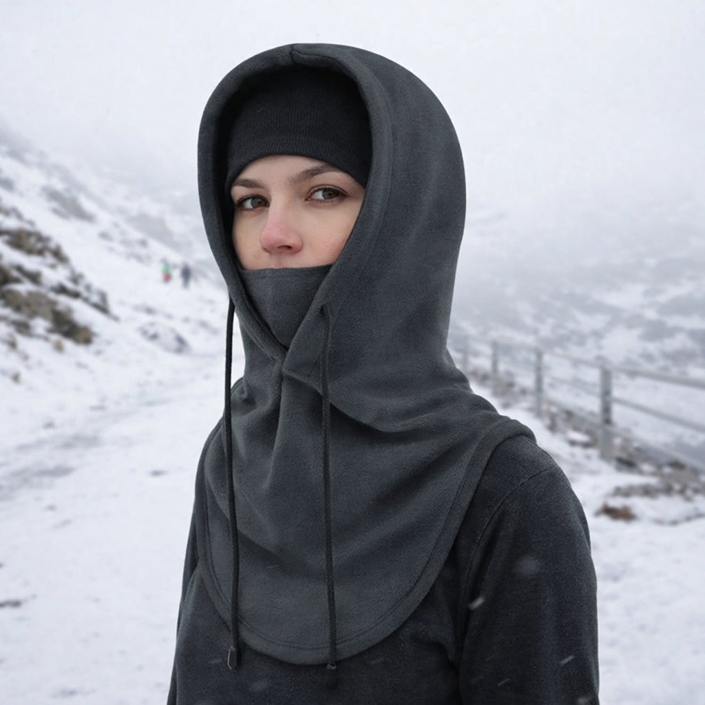 Unisex Thermal Fleece Balaclava for Extreme Cold