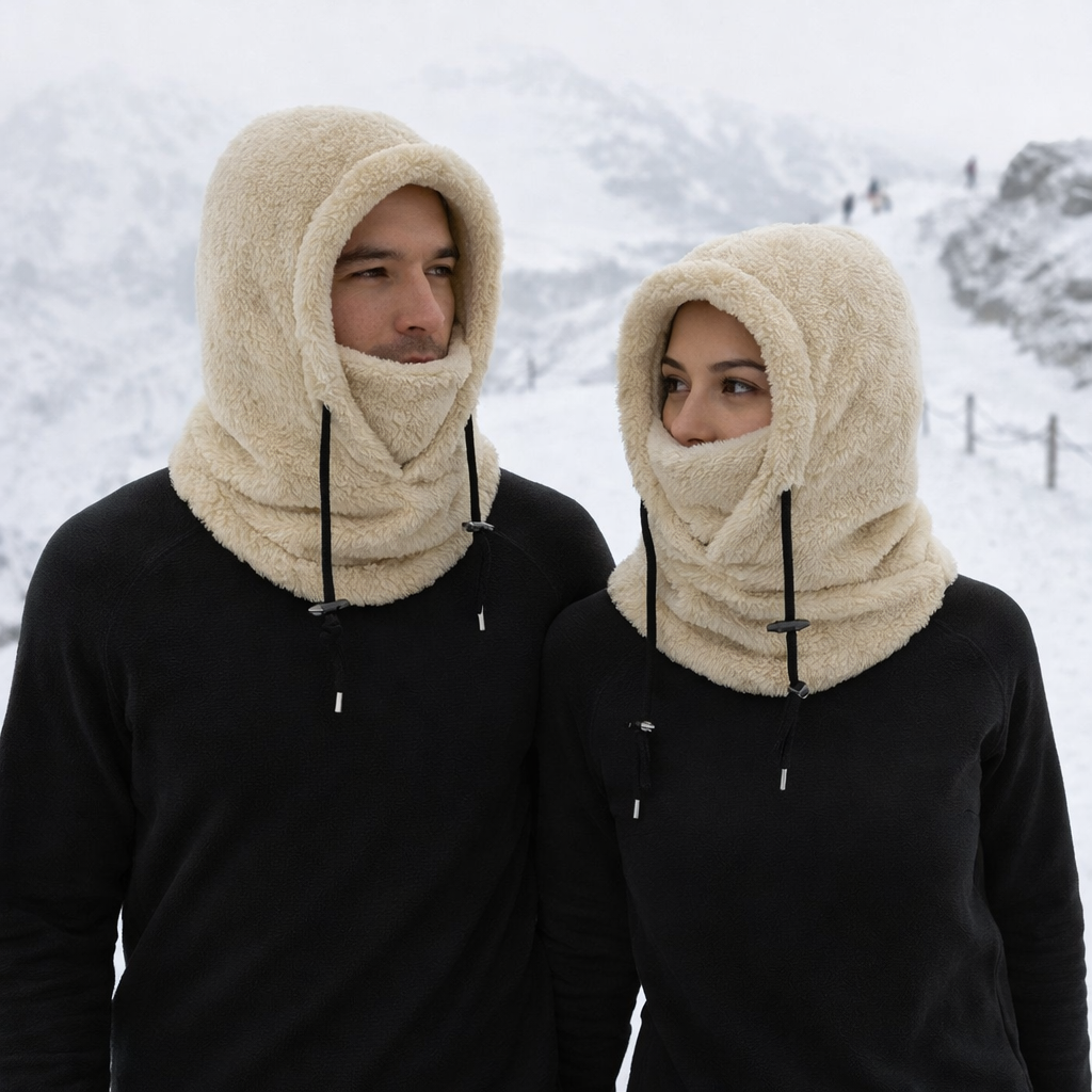 Unisex Thermal Winter Hat with Breathable Fleece Lining