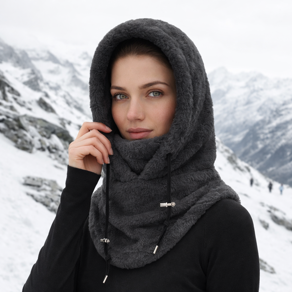 Unisex Thermal Winter Hat with Breathable Fleece Lining