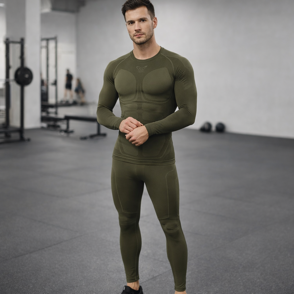 Men’s Thermal Functional Underwear Base Layer Set