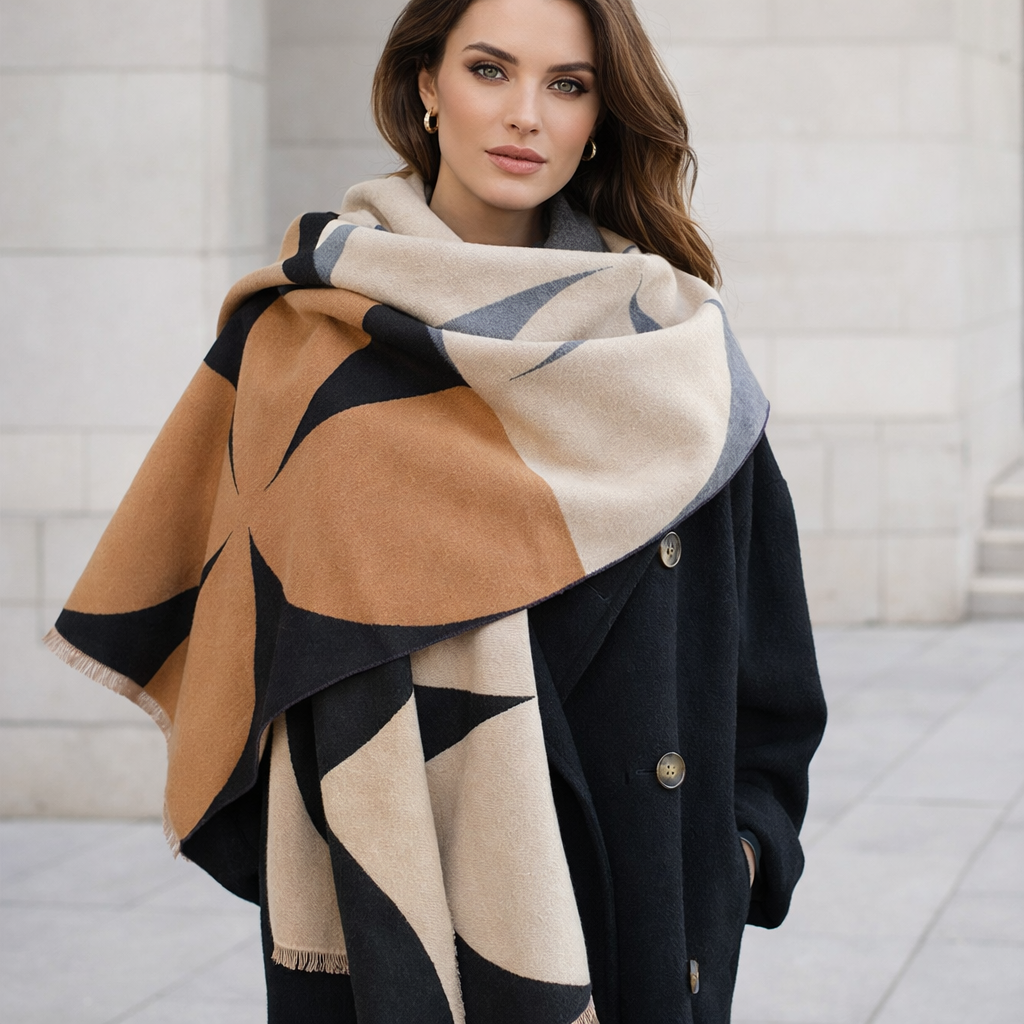 Reversible Cashmere Luxury Scarf for Women
