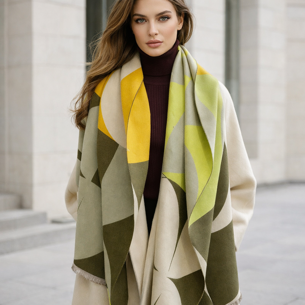 Reversible Cashmere Luxury Scarf for Women