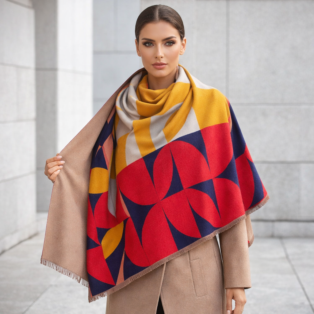 Reversible Cashmere Luxury Scarf for Women