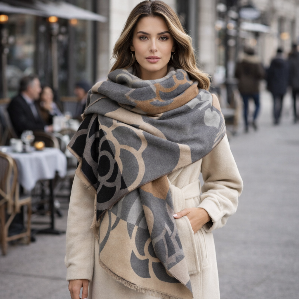 Kim – Reversible Winter Scarf