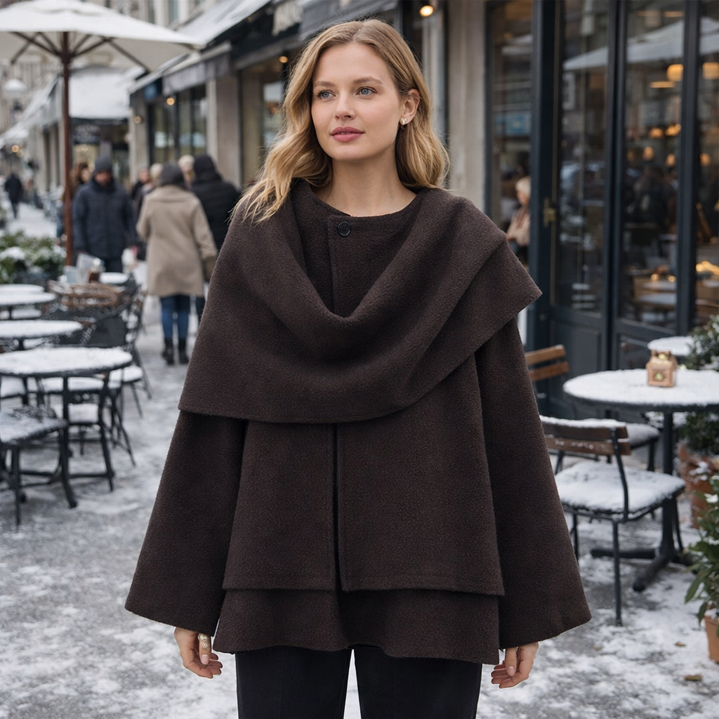 Elora - Oversized Knitted Coat Warm Chunky Style