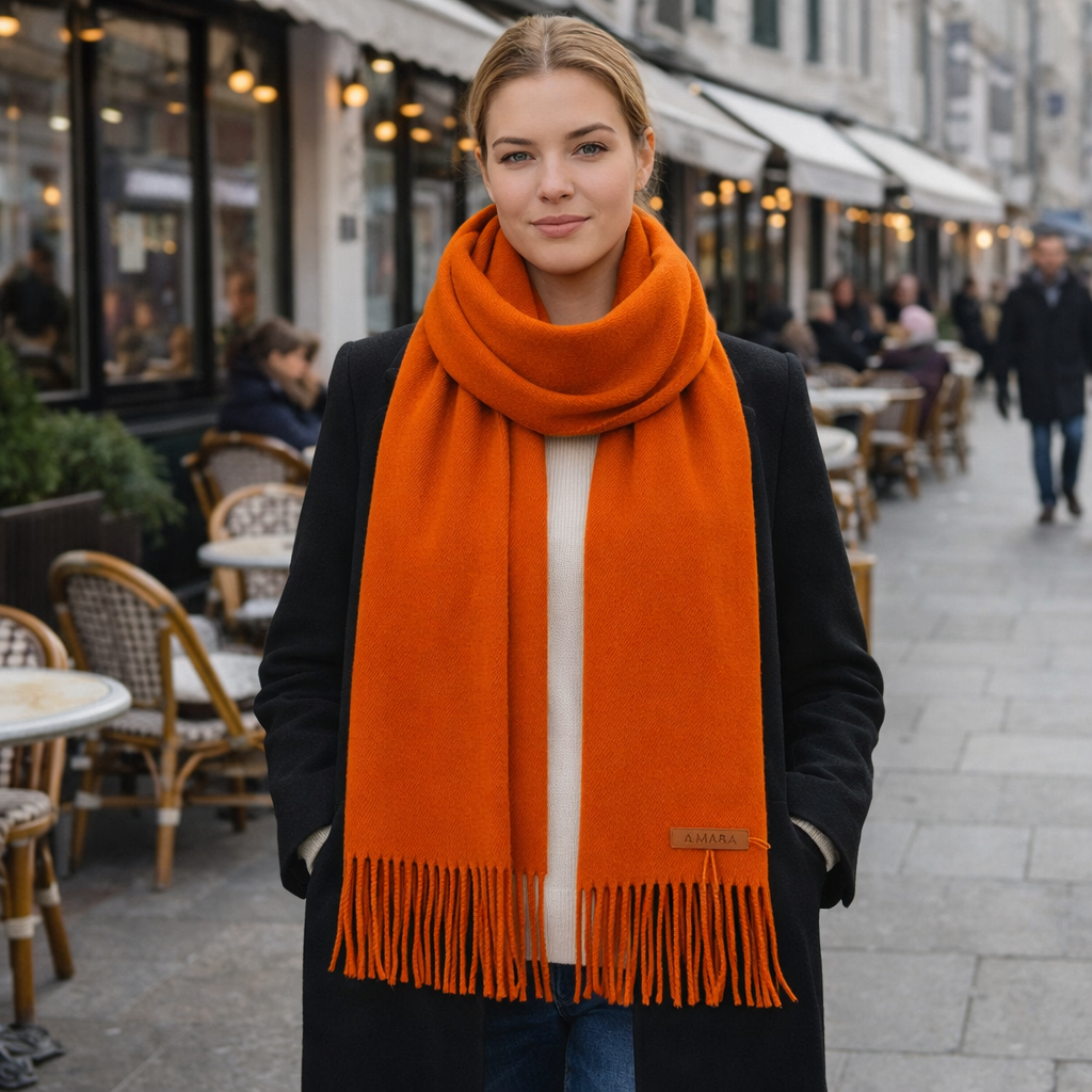 Amara - Luxe Wool Scarf Warm Ultra-Soft