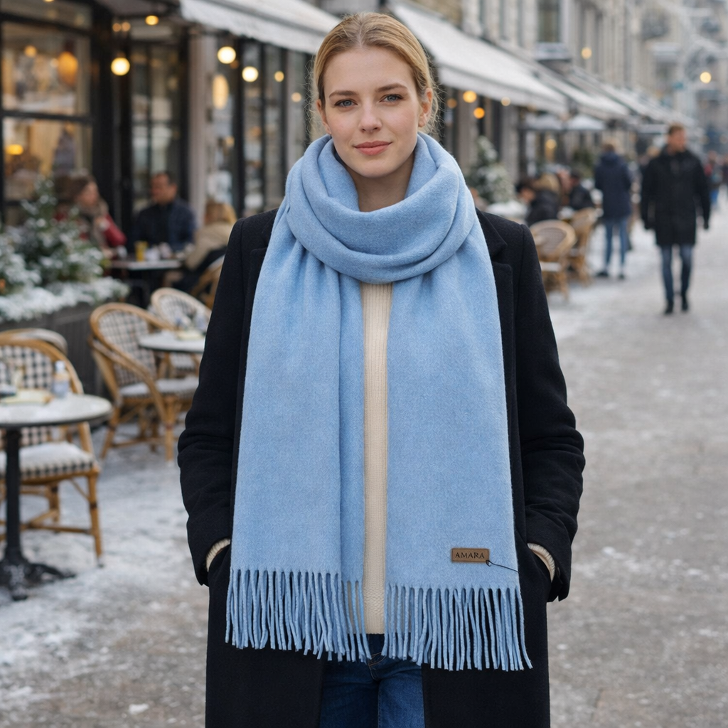 Amara - Luxe Wool Scarf Warm Ultra-Soft