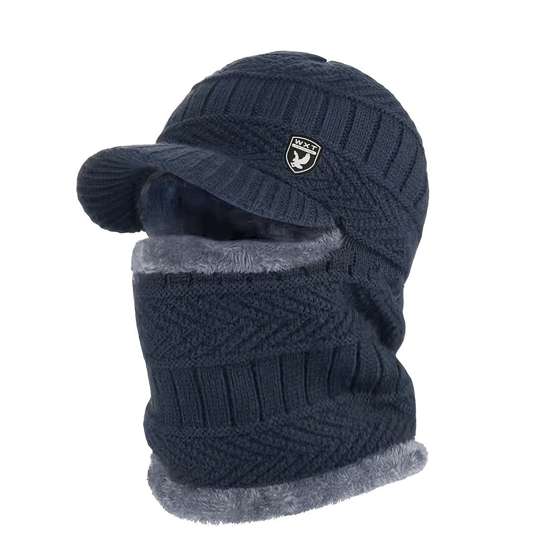 Women’s Winter Knit Balaclava with Face and Neck Cover