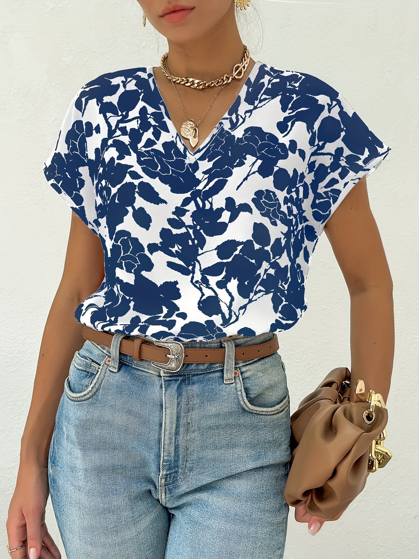 Ariel - Floral Print Summer Top for Women