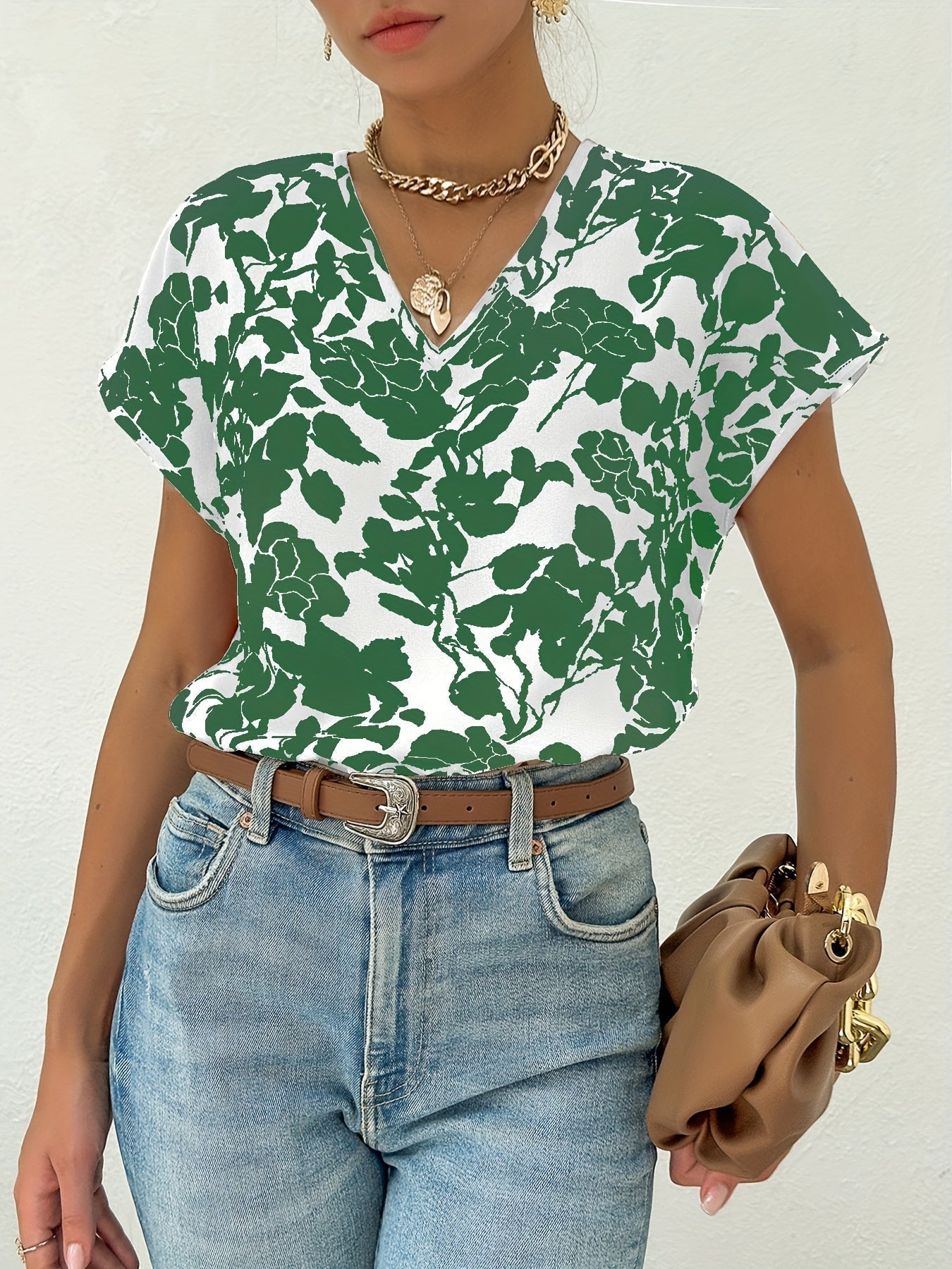 Ariel - Floral Print Summer Top for Women