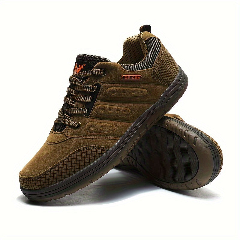 Men's Hiking Shoes - Sturdy - Laced - Durable Traction