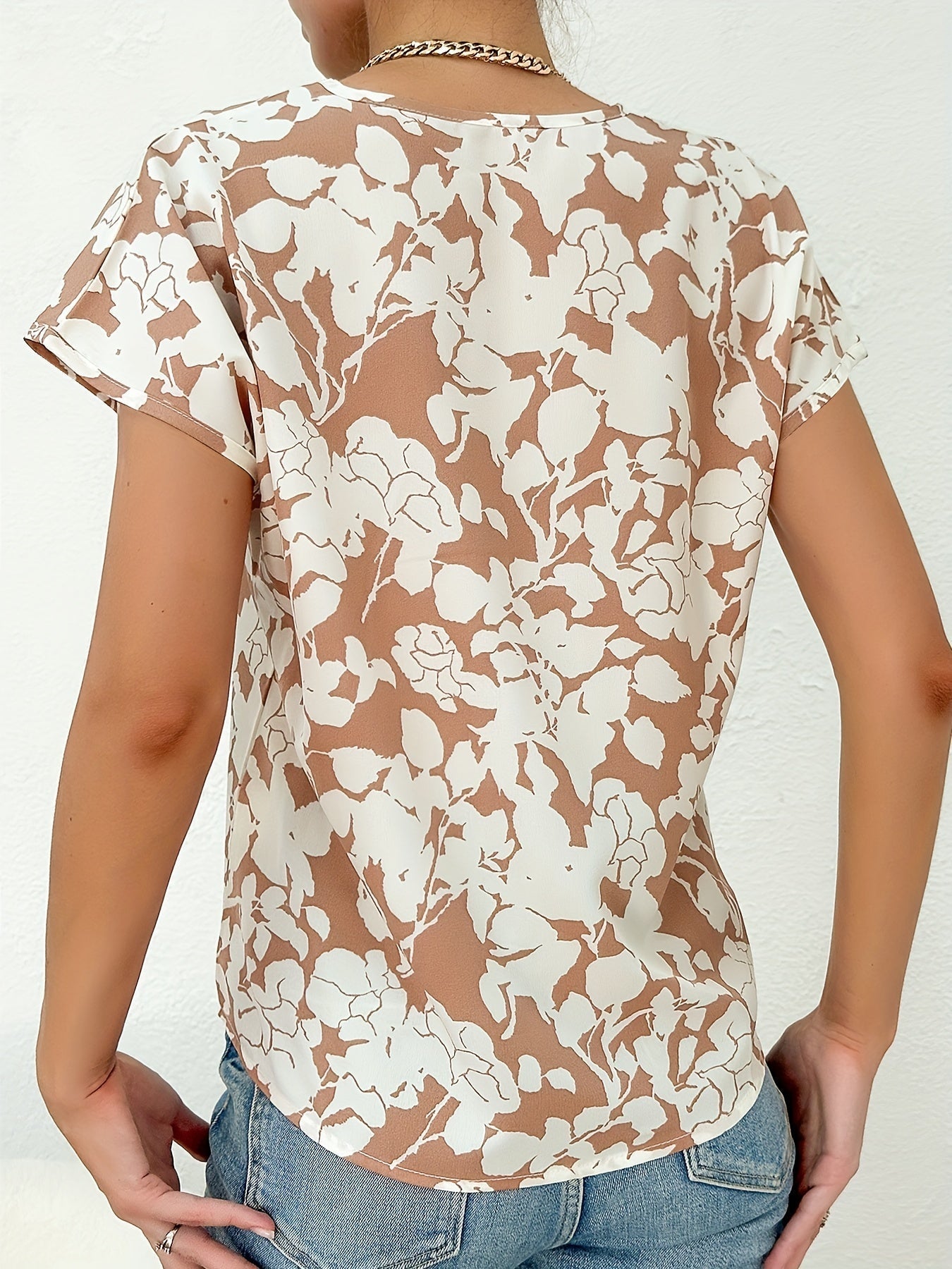 Ariel - Floral Print Summer Top for Women