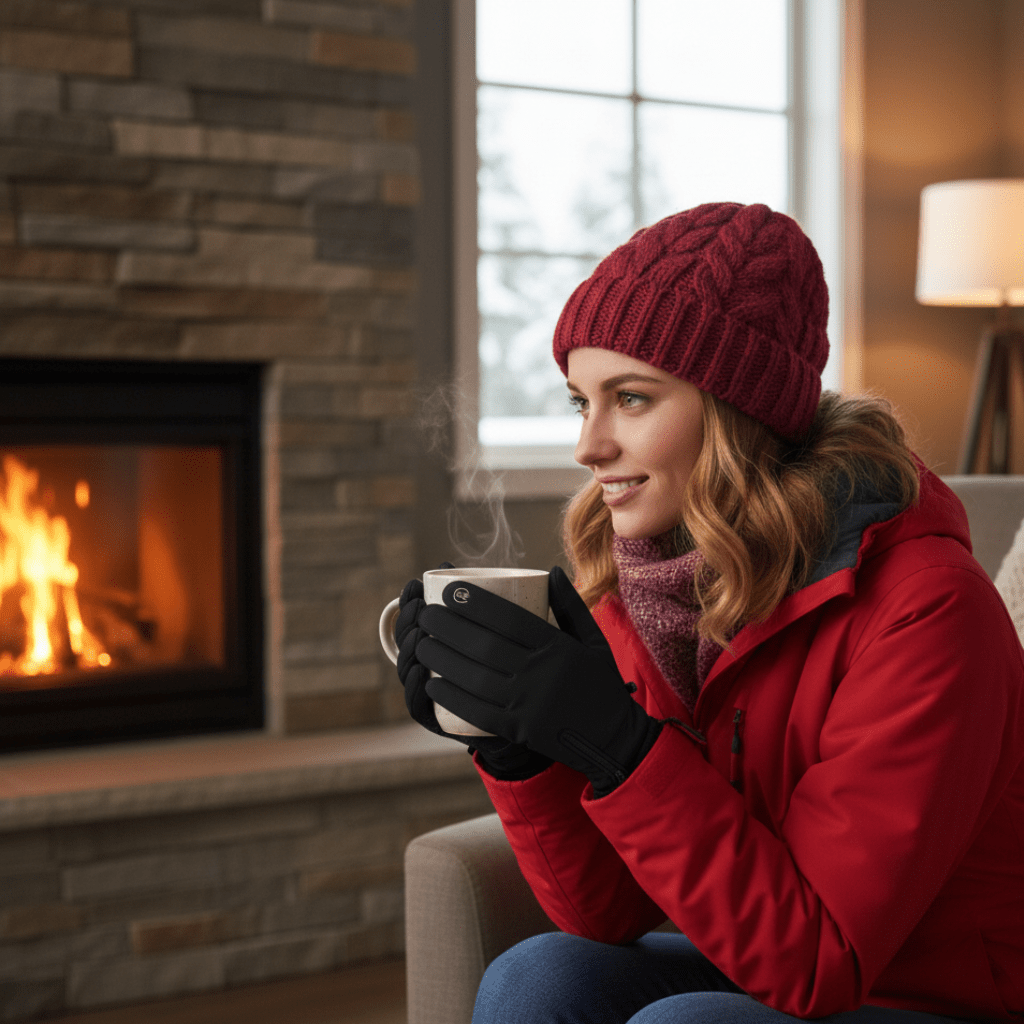 SnowProtect - Heated Windproof Touchscreen Winter Gloves