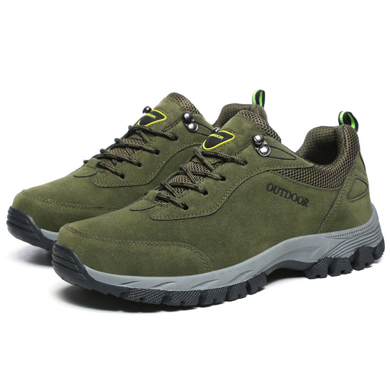 Men's Trekking Shoes - Laced - Durable - Comfortable