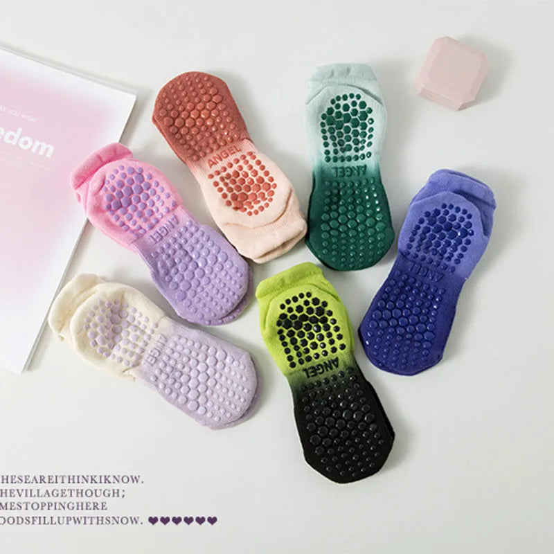 Women’s Pilates Yoga Socks Non-Slip Cotton