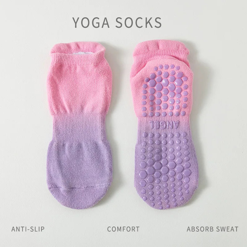 Women’s Pilates Yoga Socks Non-Slip Cotton