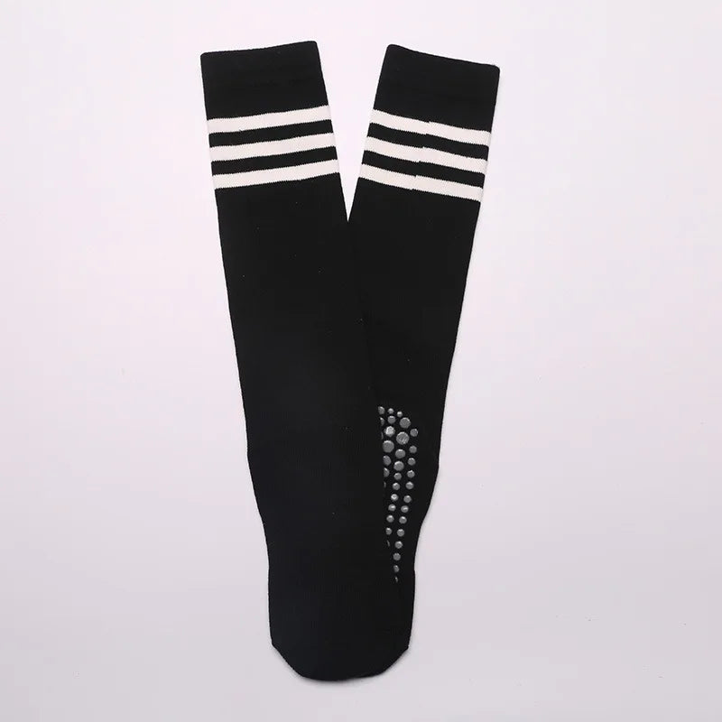 Mid-Tube Women’s Pilates & Yoga Socks Non-Slip Cotton