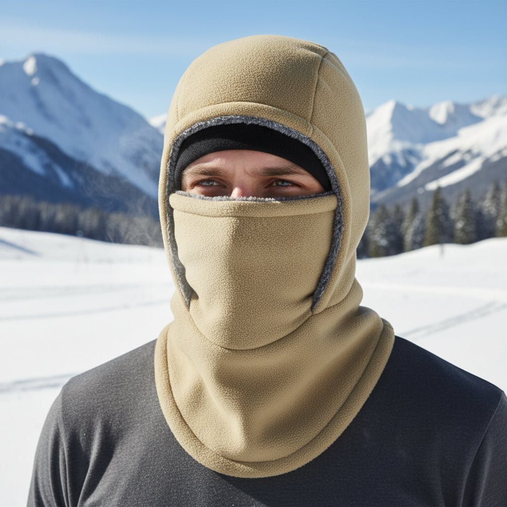 Unisex Thermal Fleece Balaclava for Cycling and Winter Sports