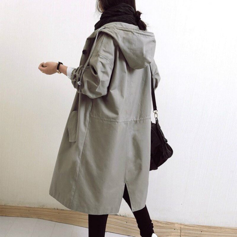 Angelica - Long Fashion Coat - Elegant Timeless Style
