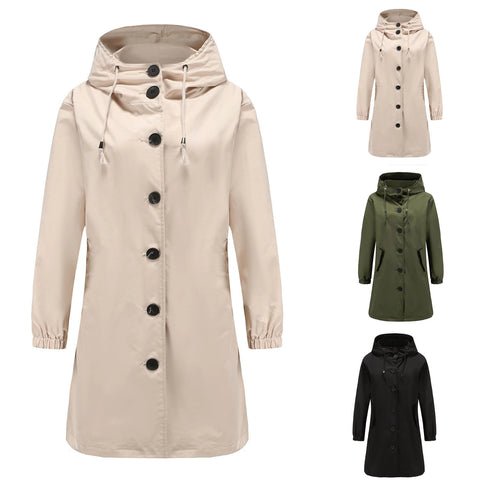 Angelica - Long Fashion Coat - Elegant Timeless Style
