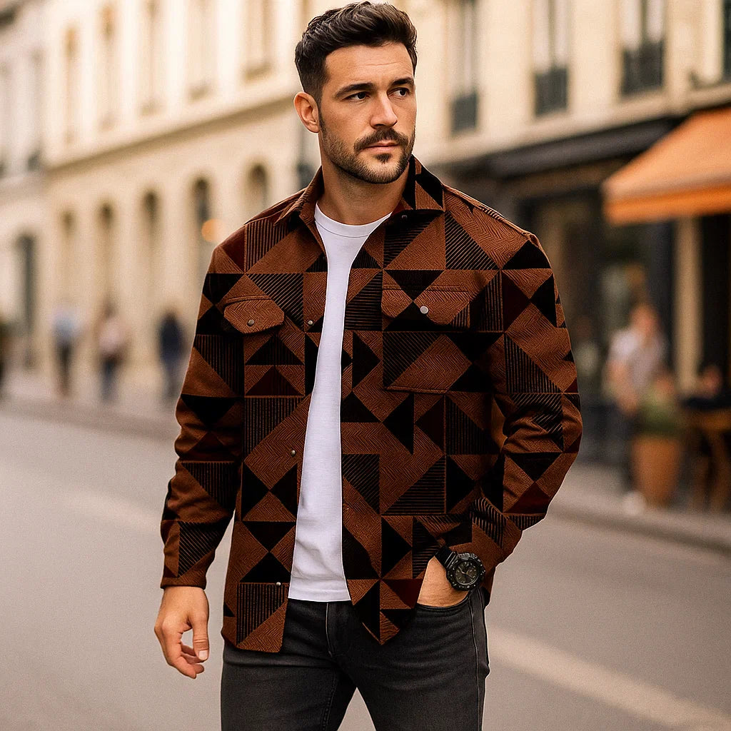 Vivano - Julian Casual Jacket Brown / M Jacket