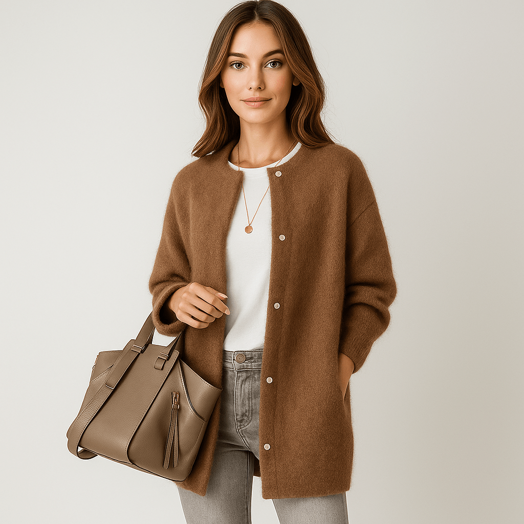 Aubrey Soft Wool Cardigan - Elegant - Warm - Comfortable