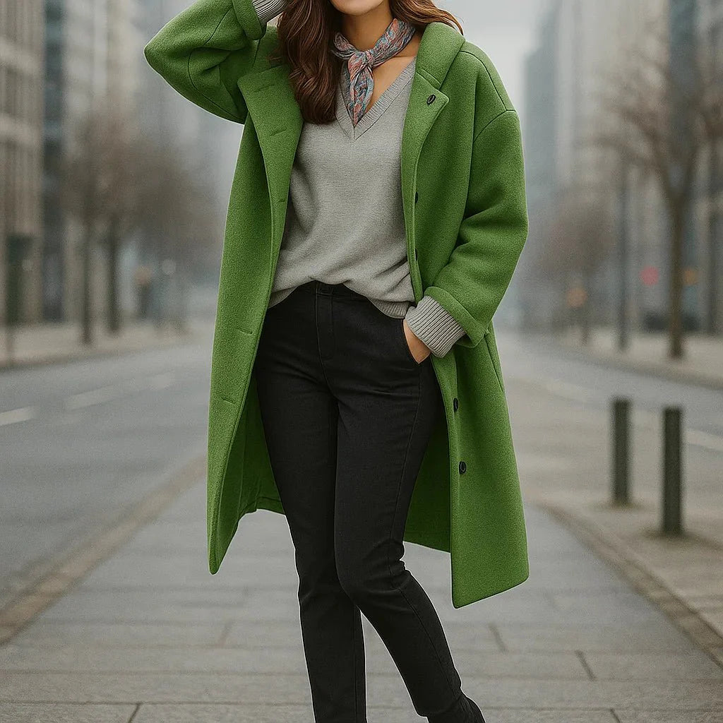 Averie – Elegant Women's Wool Coat