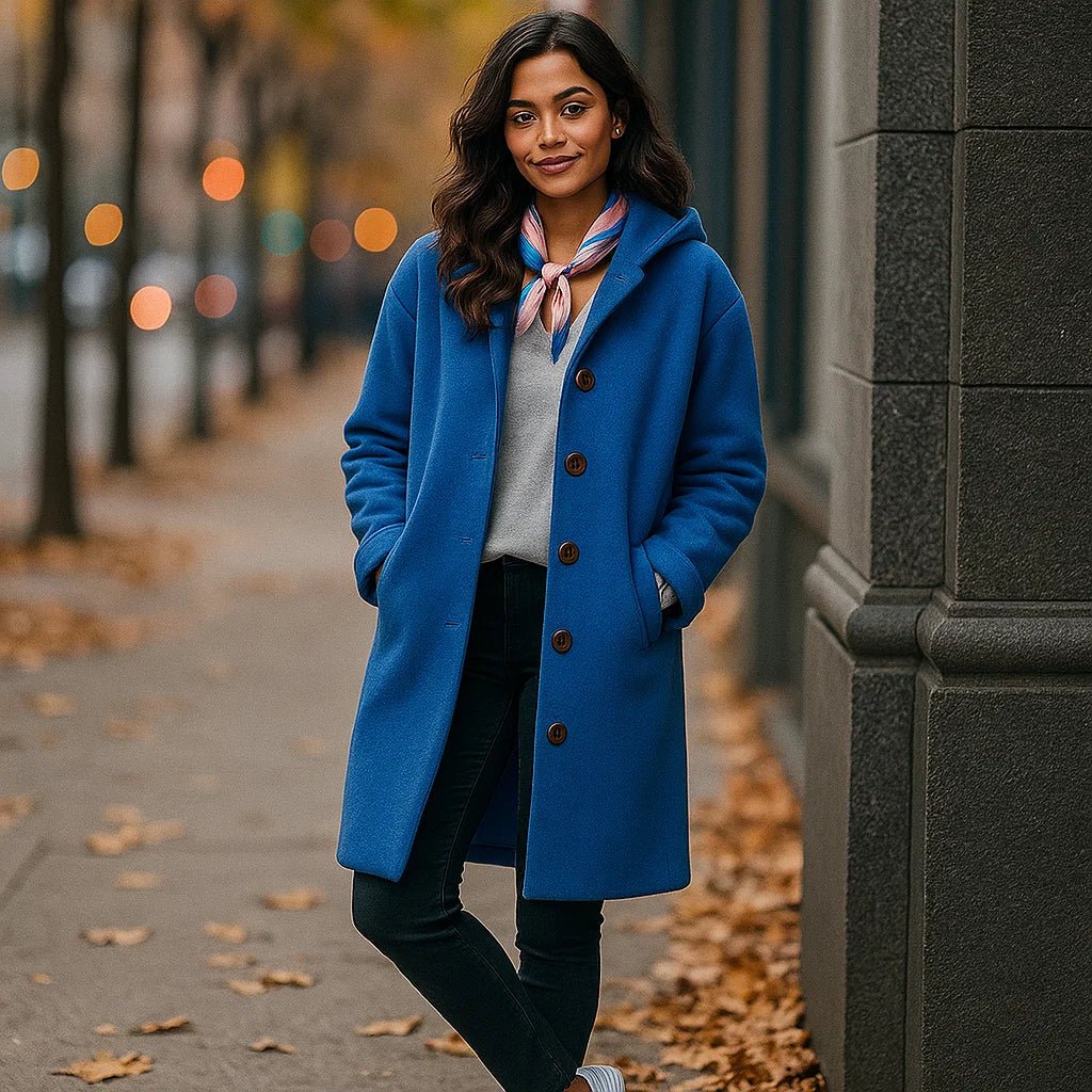 Averie Women's Wool Coat – Elegance and Style