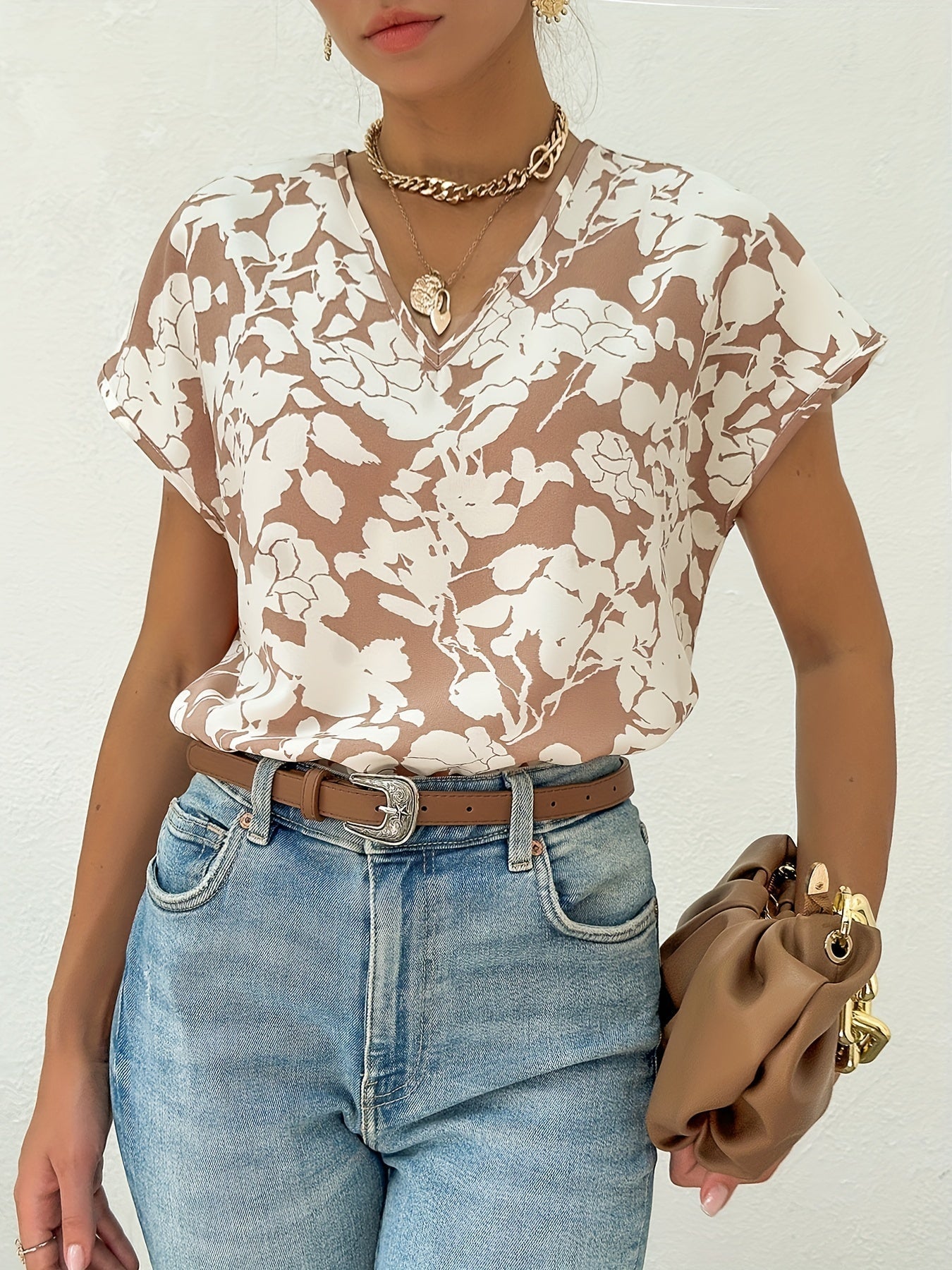 Ariel - Floral Print Summer Top for Women