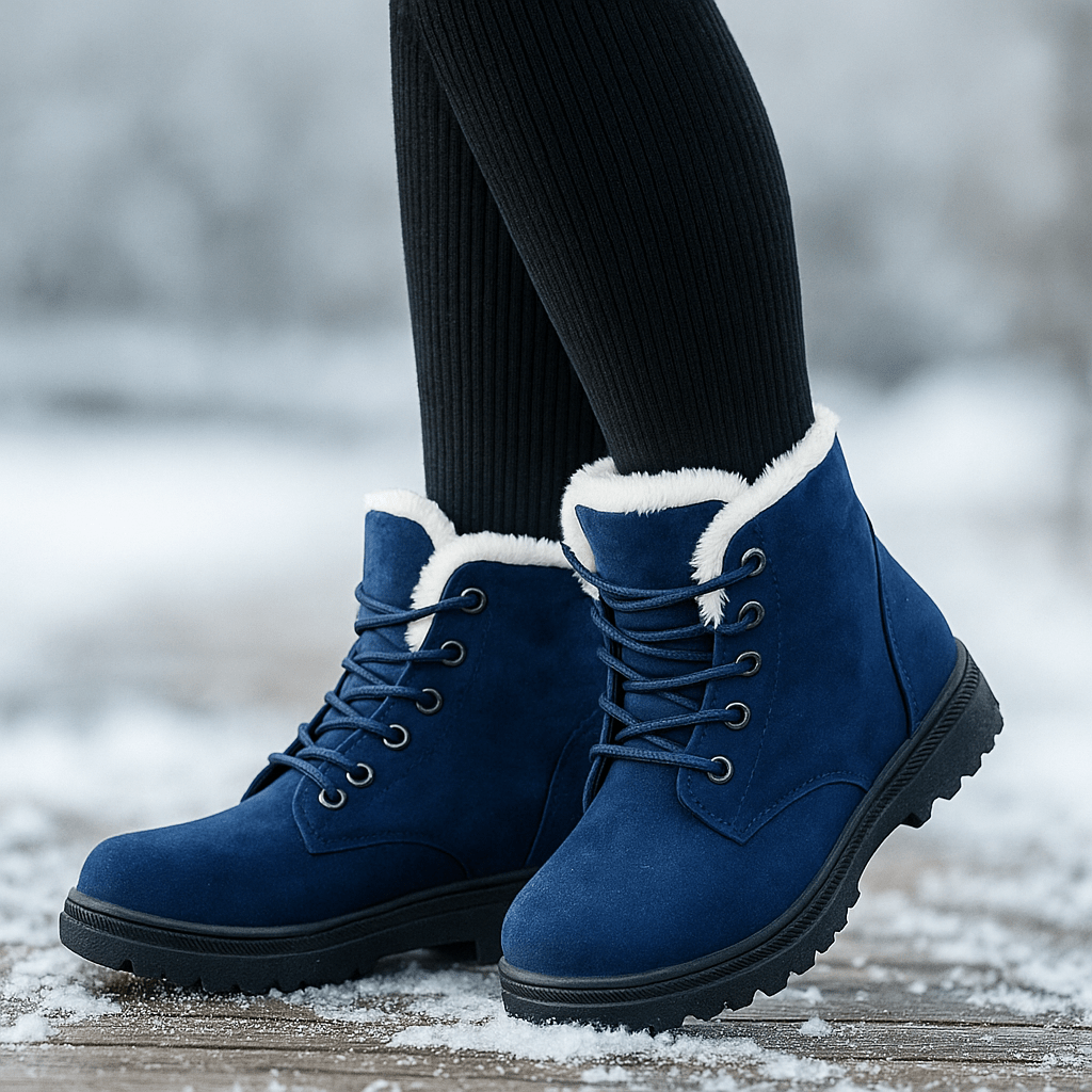 Ankle Boots - Warm Insulated Lining - Comfortable Fit - Non-Slip Sole