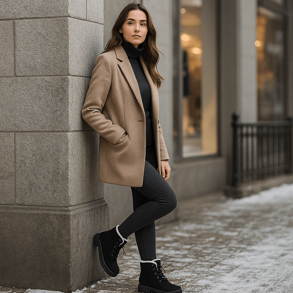 Ankle Boots - Warm Insulated Lining - Comfortable Fit - Non-Slip Sole