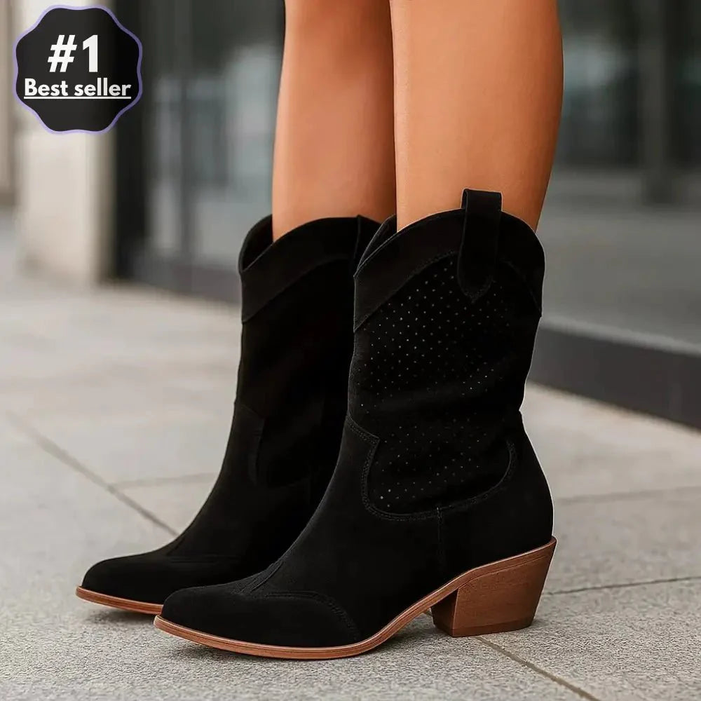 Women's Cowboy Ankle Boots – Limited Edition