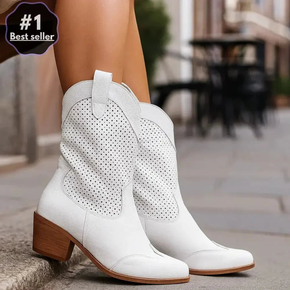 Women's Cowboy Ankle Boots – Limited Edition