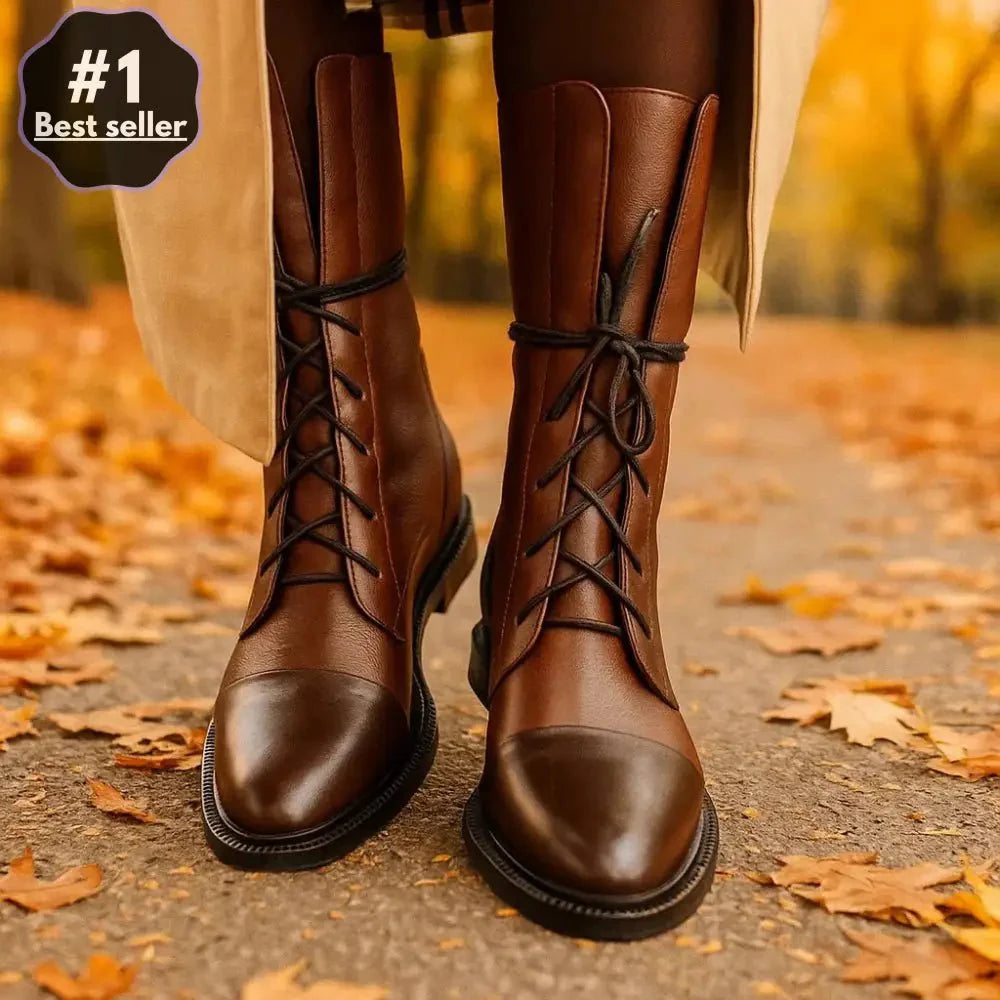 Hannah Leather Ankle Boots – Limited Edition