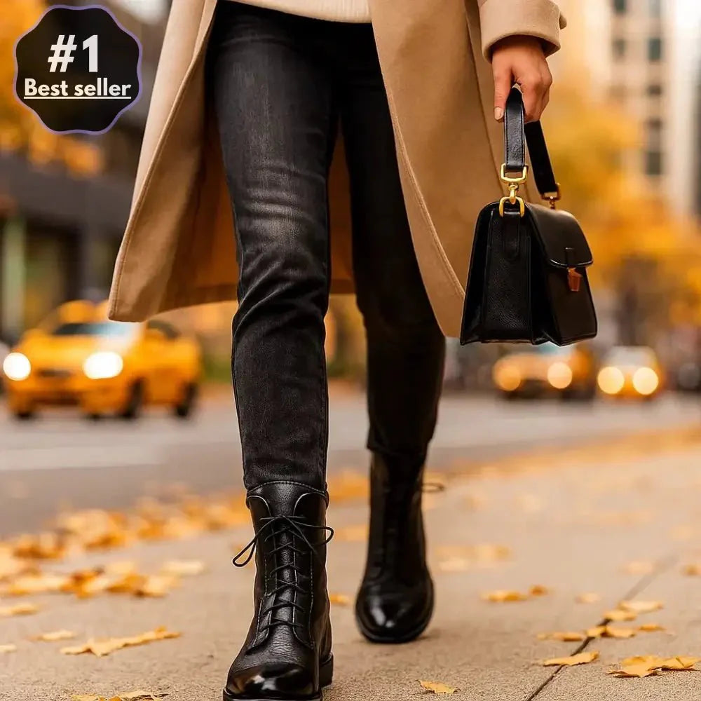 Hannah Leather Ankle Boots – Limited Edition