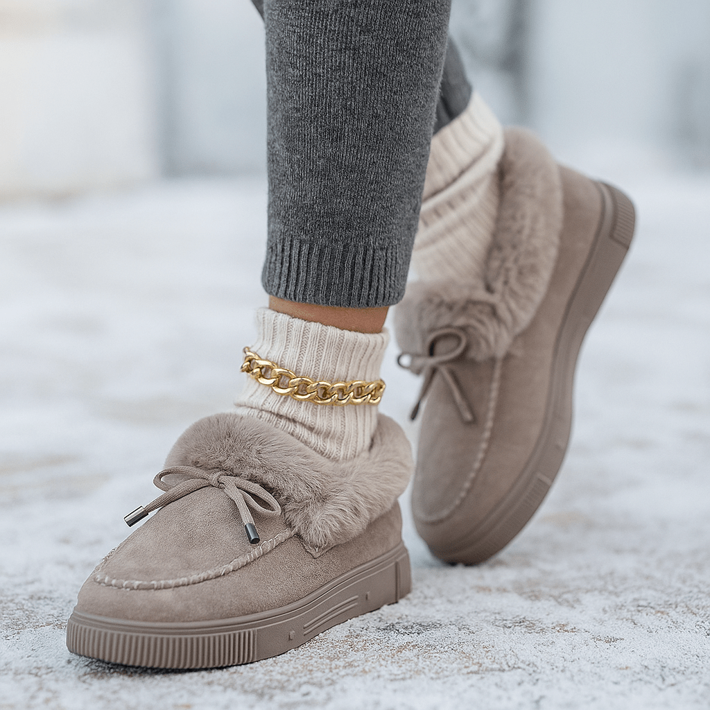 Winter Ankle Boots for Women - Warmth - Elegant Comfort