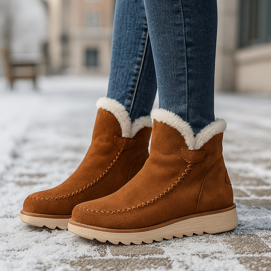 Maeve Winter Ankle Boots - Women's - Comfortable - Elegant